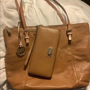 Michael Kors purse and wallet